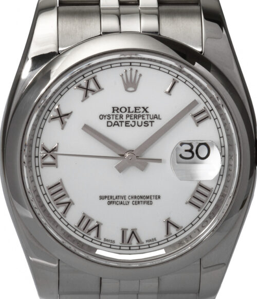 Rolex Datejust 36 116200 White Dial