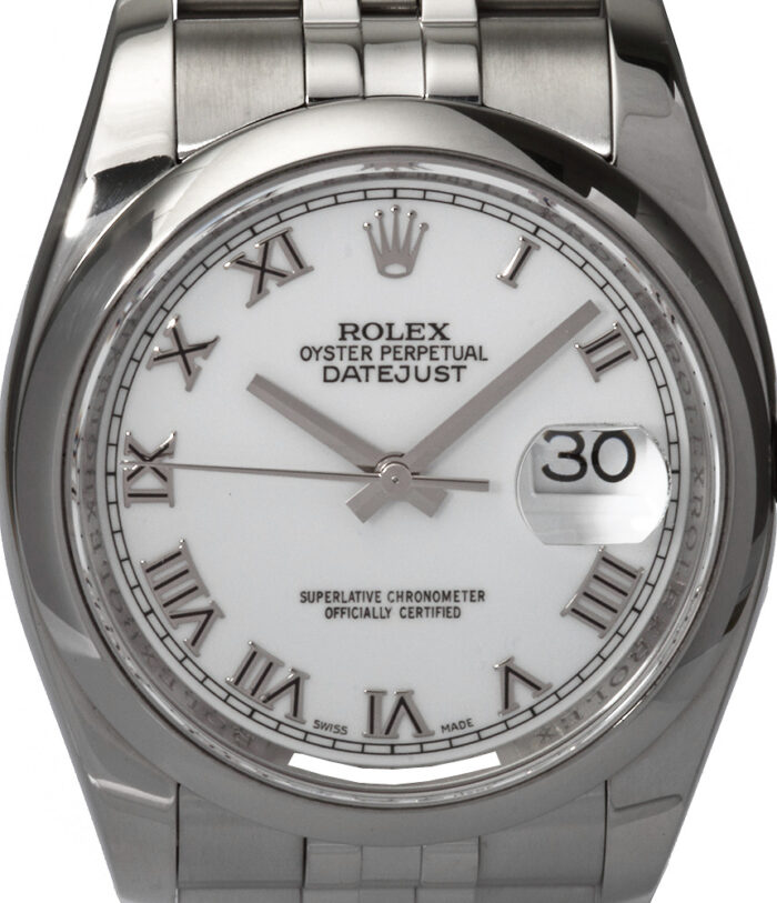 Rolex Datejust 36 116200 White Dial