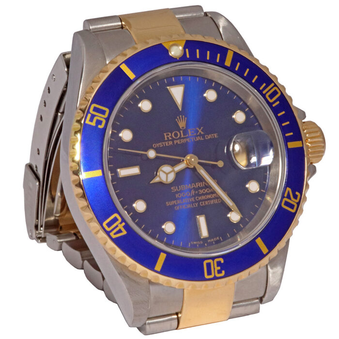 Rolex Submariner 16613 blue dial