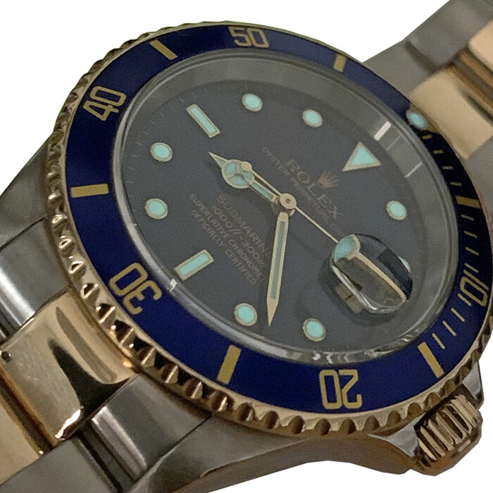 Rolex Submariner 16613 blue dial