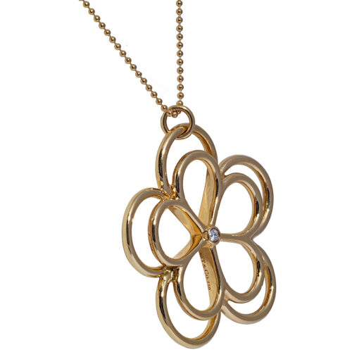 Tiffany & Co Garden Open Flower Necklace