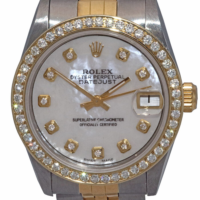 Rolex Datejust 31 68273 CUSTOM diamonds
